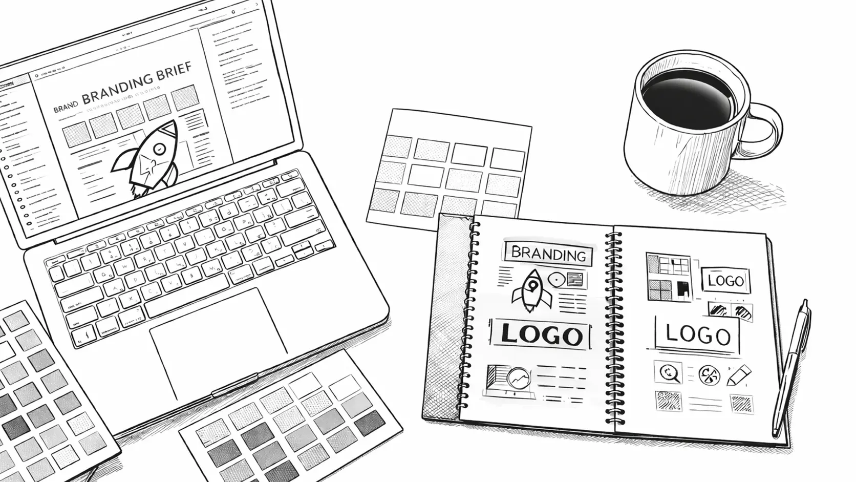 Branding and creative work by The Big Branding Media