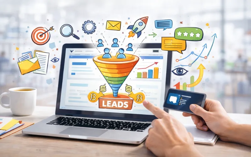 GENERATE MORE LEADS WITH STRATEGIC WEB DESIGN
